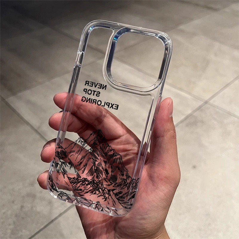 Apple Iphone 15 Pro Max - Чехол для телефона с рисунком горной