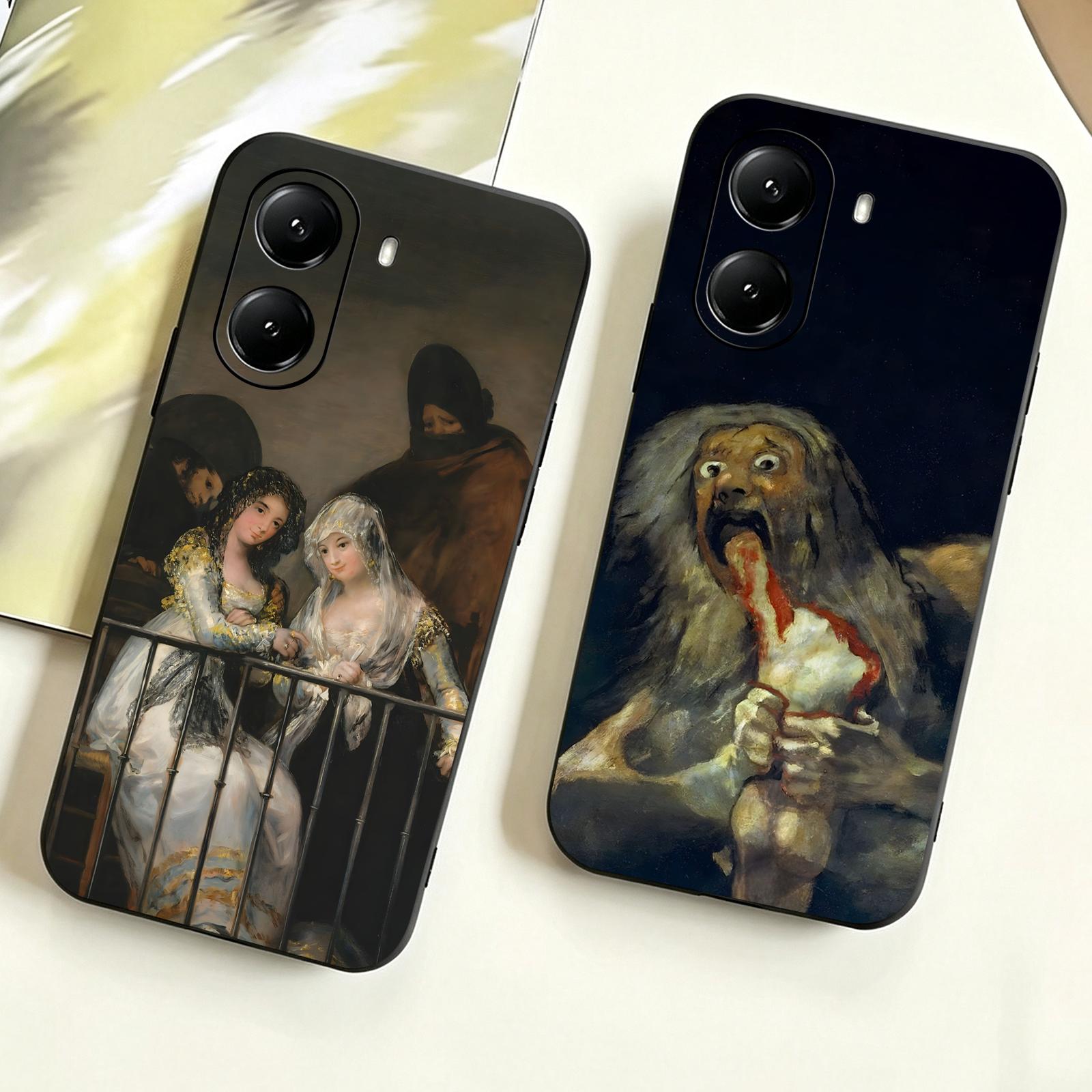 Xiaomi Poco X6 - Чехол для телефона с изображением произведений