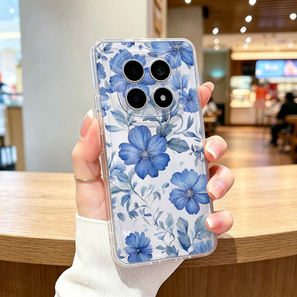 Чехол для телефона с синим акв – обзор и цена Xiaomi Poco X6